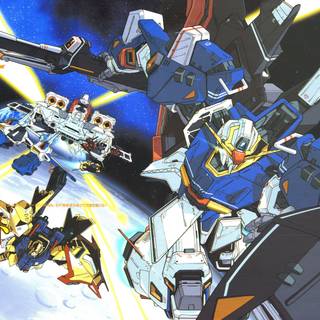 Mobile Suit Zeta Gundam 4k wallpaper