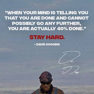 David Goggins iPhone wallpaper
