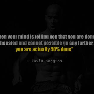 David Goggins quotes wallpaper