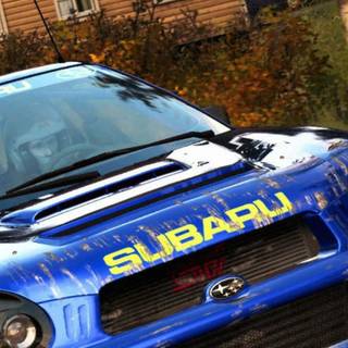 Subaru World Rally iPhone wallpaper