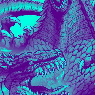 Godzilla Minus One iPhone wallpaper