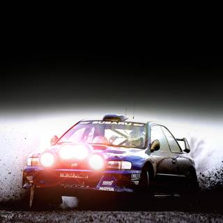 Subaru World Rally iPhone wallpaper