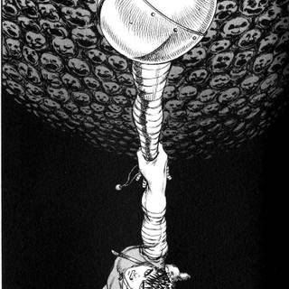 Berserk manga panel iPhone wallpaper