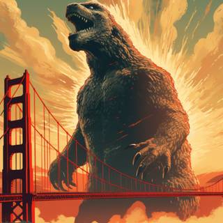 Godzilla Minus One iPhone wallpaper