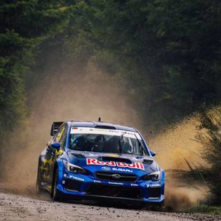 Subaru World Rally iPhone wallpaper