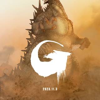 Godzilla Minus One iPhone wallpaper