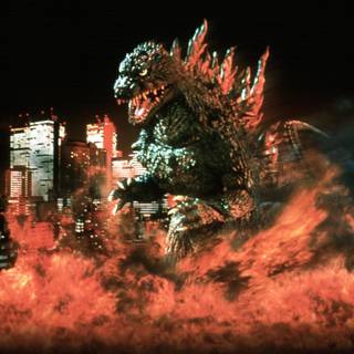 Godzilla Minus One iPhone wallpaper