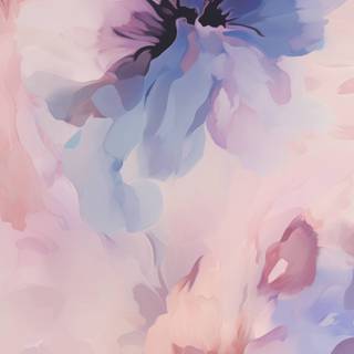iPhone pastel flower wallpaper