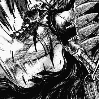 Berserk manga panel iPhone wallpaper