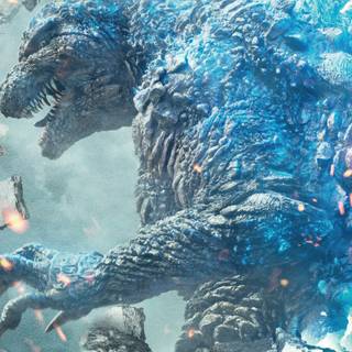 Godzilla Minus One iPhone wallpaper