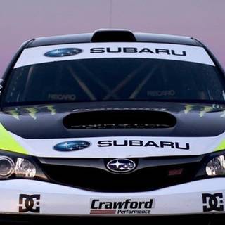 Subaru World Rally iPhone wallpaper