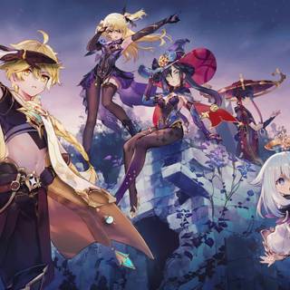 Genshin Impact character wallpaper