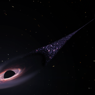 Space black hole wallpaper