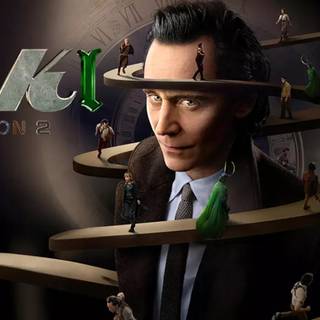 Loki Time Slipping wallpaper