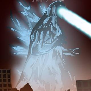 Godzilla Minus One movie poster wallpaper