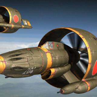 Futuristic planes wallpaper