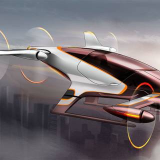 Futuristic planes wallpaper