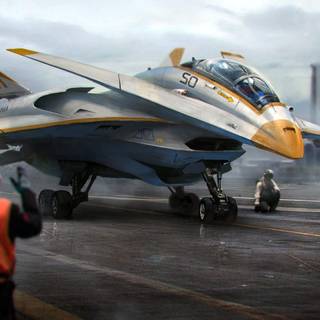 Futuristic planes wallpaper