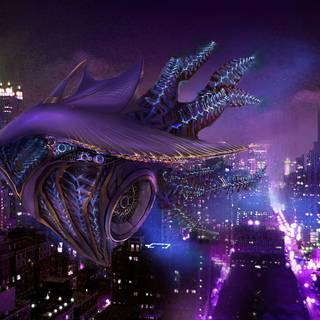 Futuristic planes wallpaper