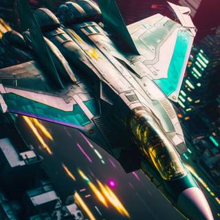 Futuristic planes wallpaper