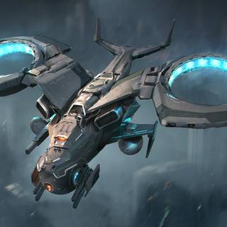 Futuristic planes wallpaper