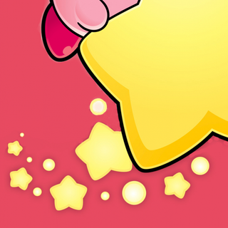Cute Kirby phone wallpaper