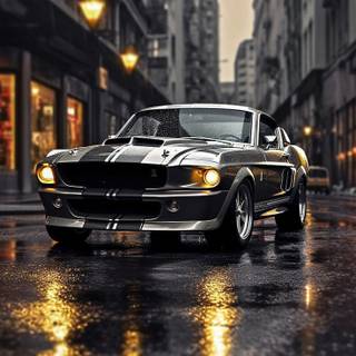 Mustang Eleanor iPhone HD wallpaper