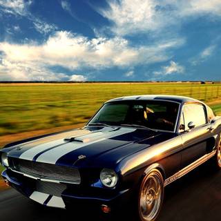 Mustang Eleanor iPhone HD wallpaper
