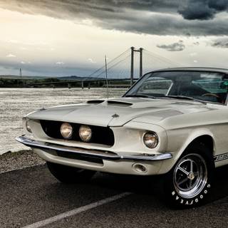 Mustang Eleanor iPhone HD wallpaper