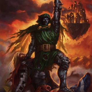 Doctor Doom iPhone 4k wallpaper