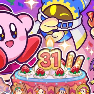 Kirby 25th Anniversary wallpaper
