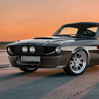 Mustang Eleanor iPhone HD wallpaper