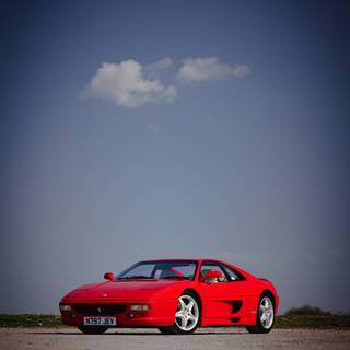Ferrari F355 iPhone wallpaper