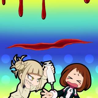 Supervillains anime girl wallpaper