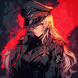 Supervillains anime girl wallpaper