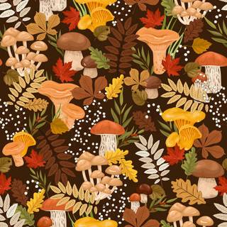 Autumn art cute wallpaper