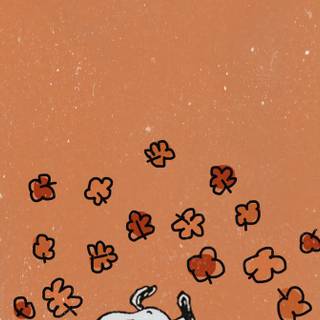 Peanuts Thanksgiving iPhone wallpaper