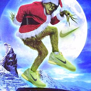 Nike Kobe 6 Protro - Grinch - wallpaper