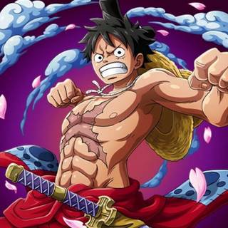 Monkey D Luffy trap wallpaper