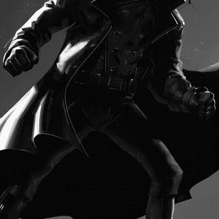 Spider-Man Noir iPhone wallpaper