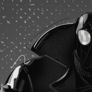 Spider-Man Noir iPhone wallpaper