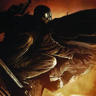 Spider-Man Noir iPhone wallpaper