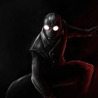 Spider-Man Noir iPhone wallpaper
