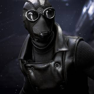 Spider-Man Noir iPhone wallpaper