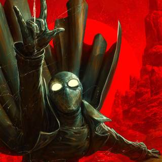 Spider-Man Noir iPhone wallpaper