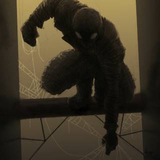 Spider-Man Noir iPhone wallpaper