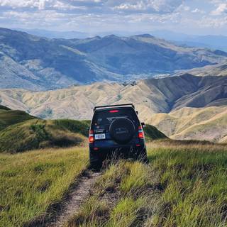 Cars in nature wallpaper