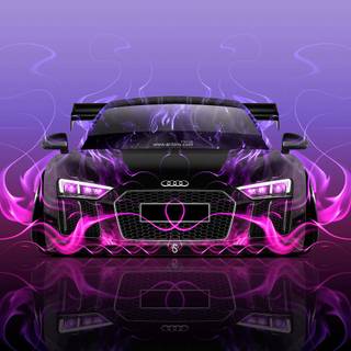 Colourful cars wallpaper