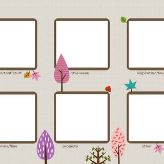 Icon organizer wallpaper