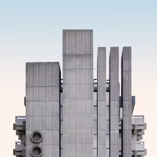 Brutalist architecture wallpaper